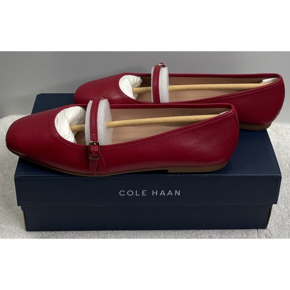 Cole Haan Women's Yelena Leather Mary Jane Ballet Flats Shoes Size 7 NWB - Picture 8 of 12